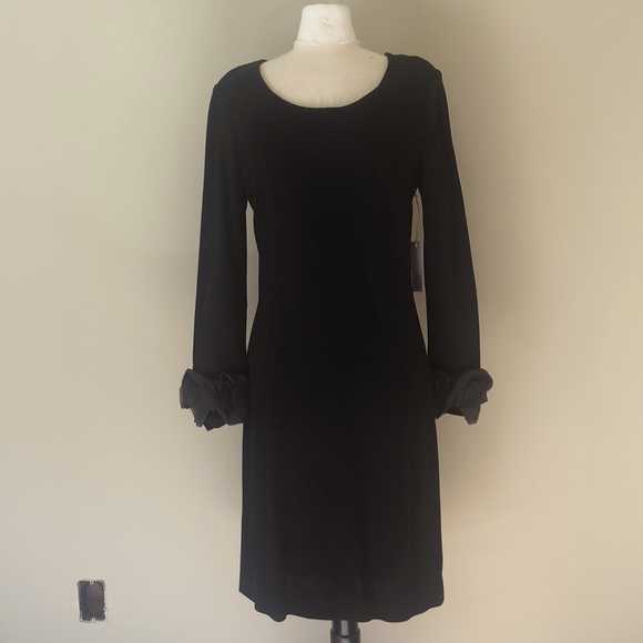 Vintage Black Column Dress - Picture 1 of 3